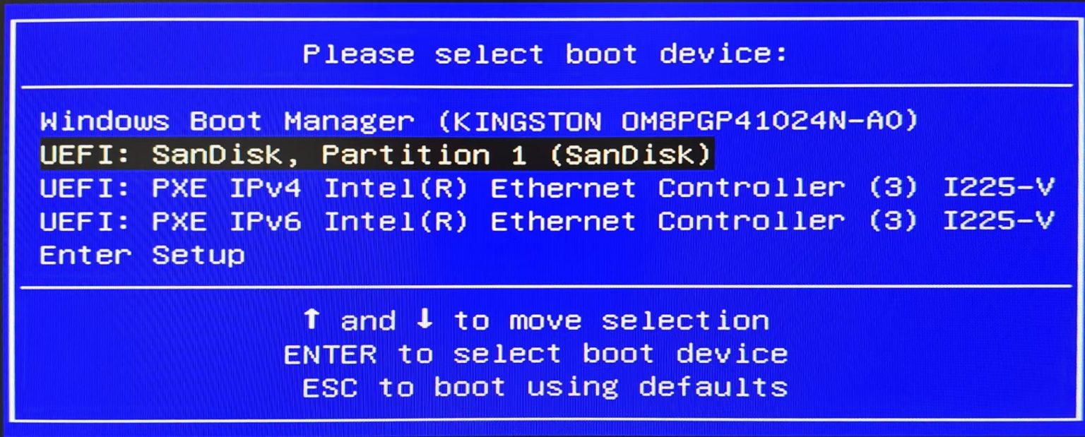 How to resolve failures when using a USB drive to install the system ...